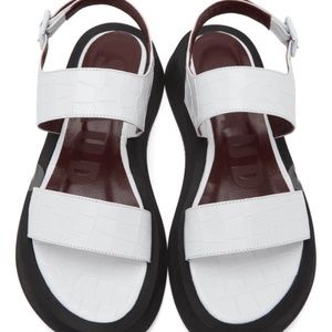 NIB Staud Nicky Sandals size 38 (fits like 37.5)